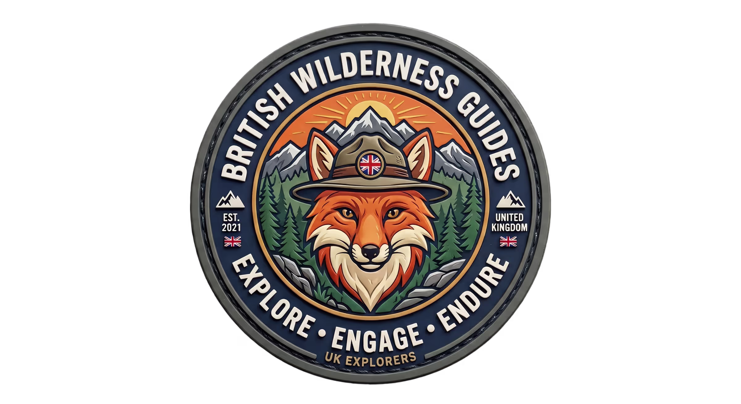 3D PVC Velcro patch