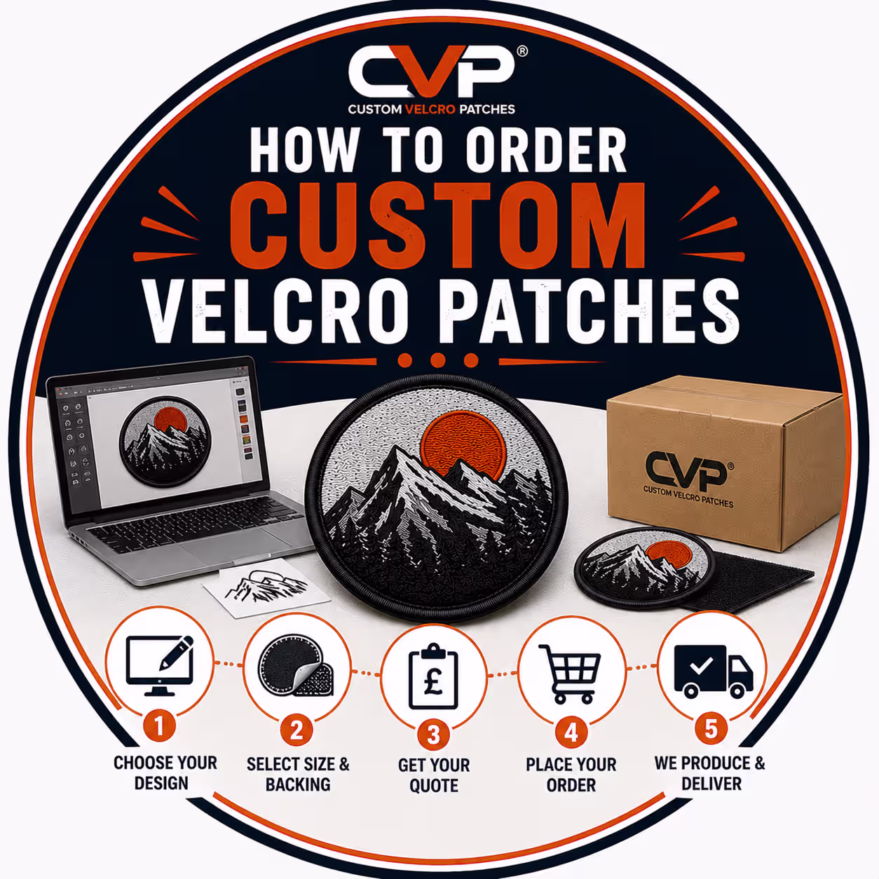 How to Order Custom Velcro Patches UK