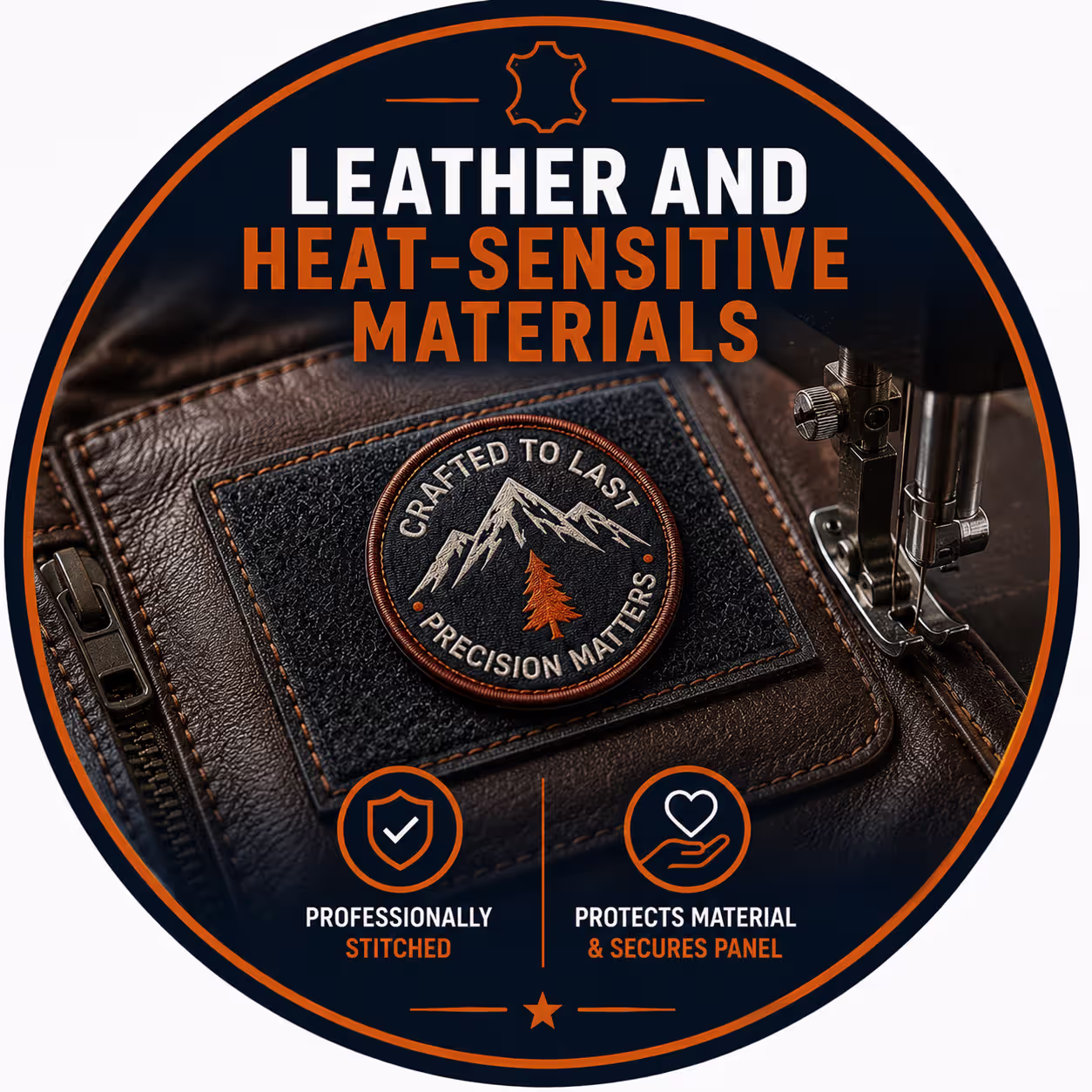 Leather and Heat-Sensitive Materials